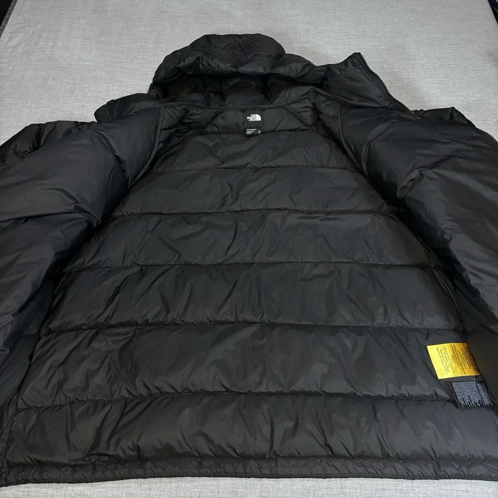 The North Face Men's Hooded 600 Fill Down Jacket Black XXL 2XL Coat Puffer